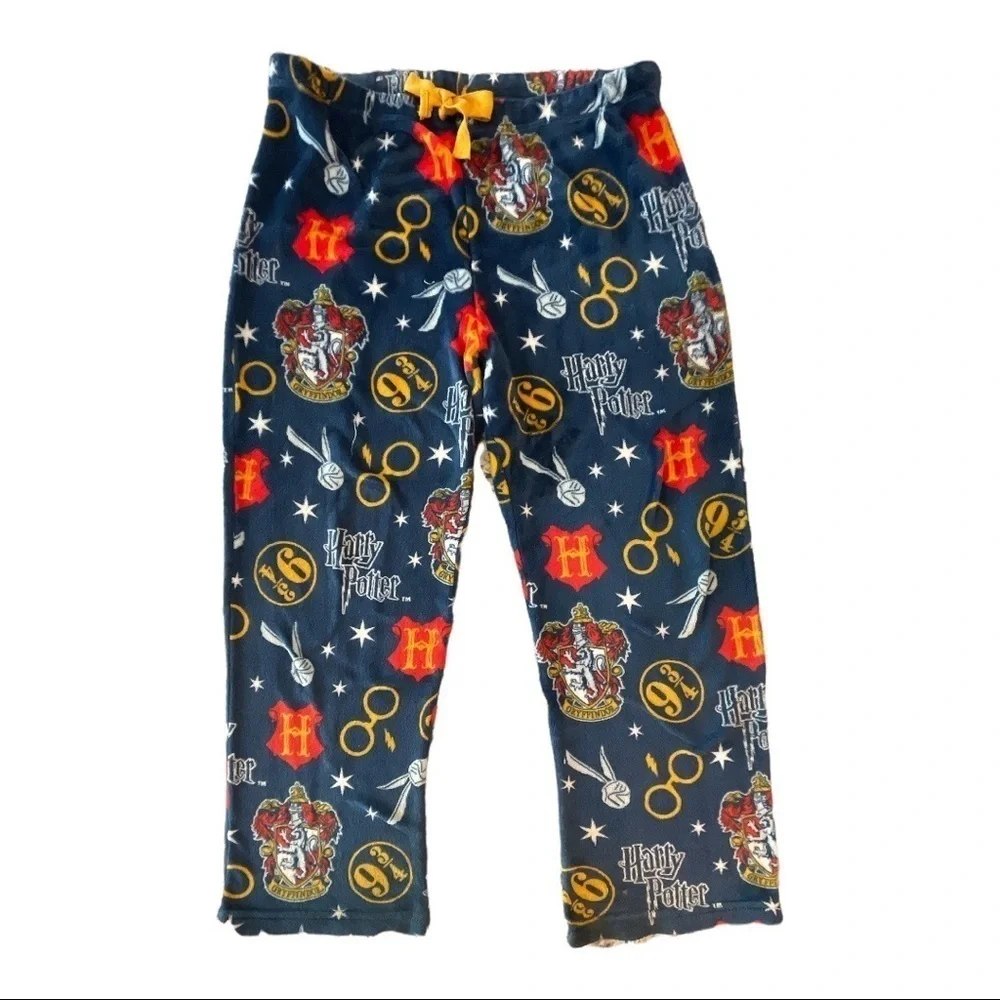 HARRY POTTER Size XL Polyester Pajama Pants